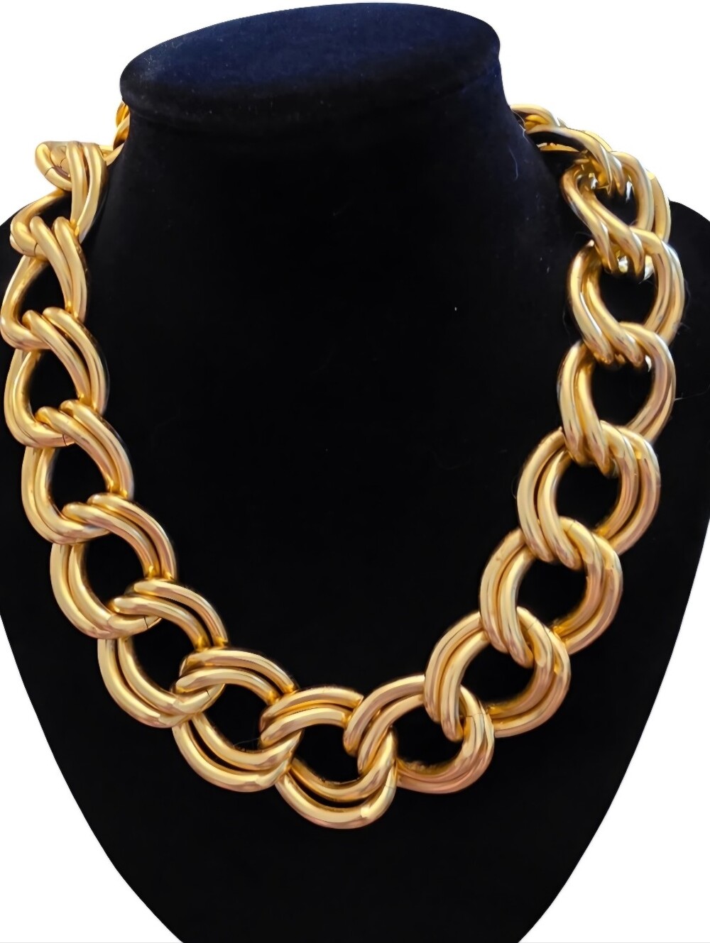 NWOT Women's Double Chain Neckace - Picture 1 of 6